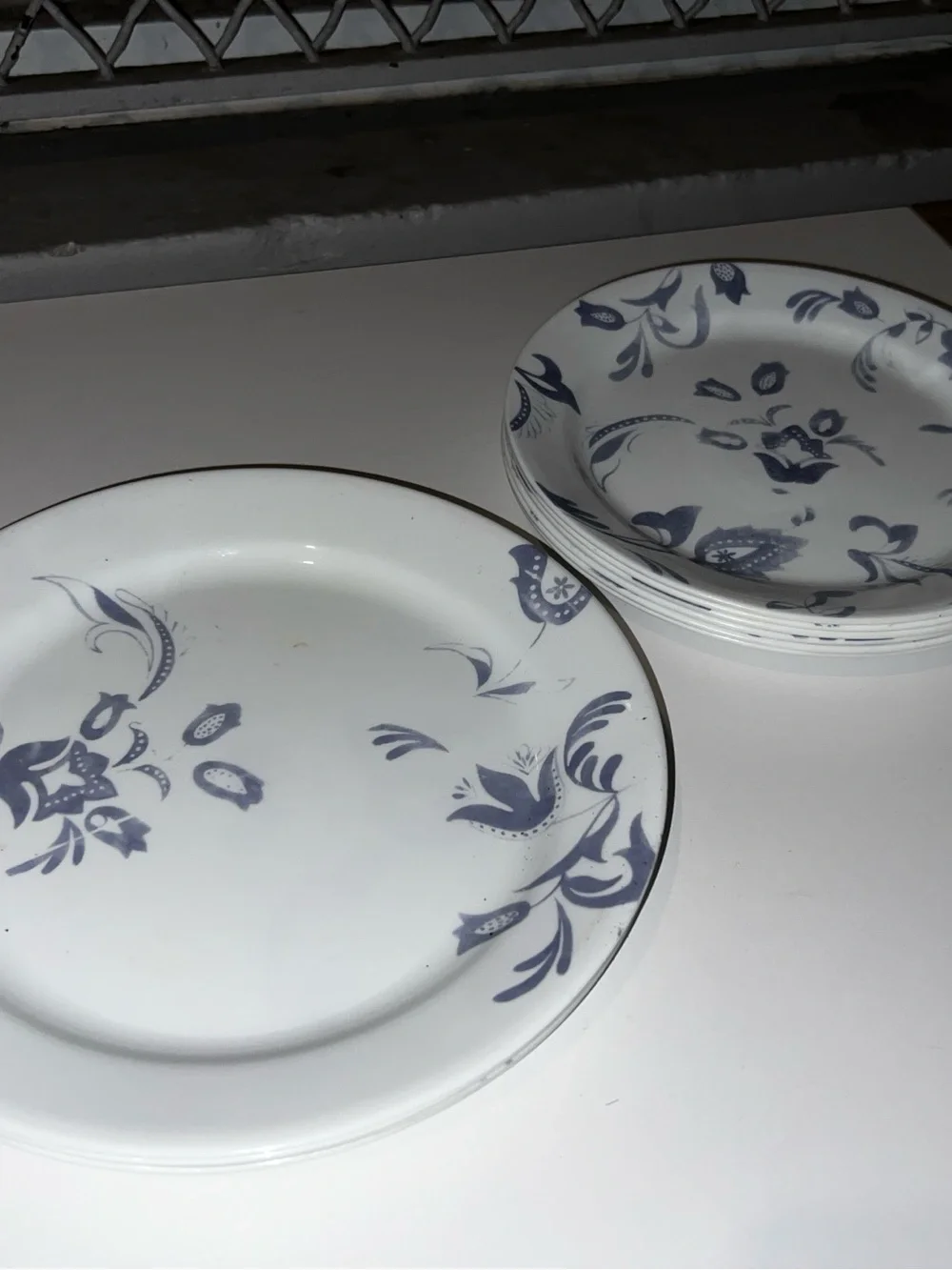 Classic Ceramic Dinner Plates with Patterns